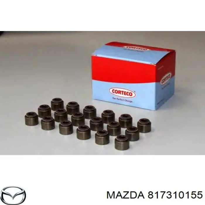 817310155 Mazda sello de aceite de valvula (rascador de aceite Entrada/Salida)