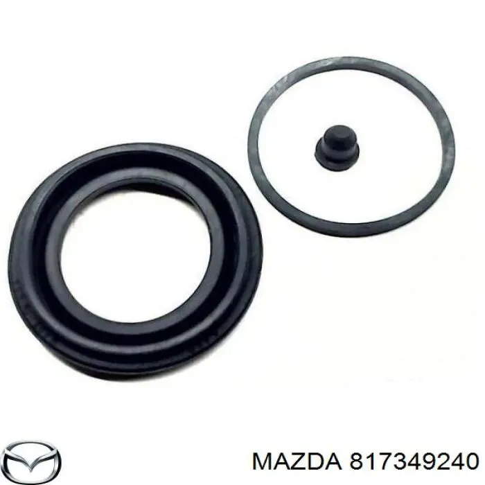 817349240 Mazda juego de reparación, pinza de freno delantero