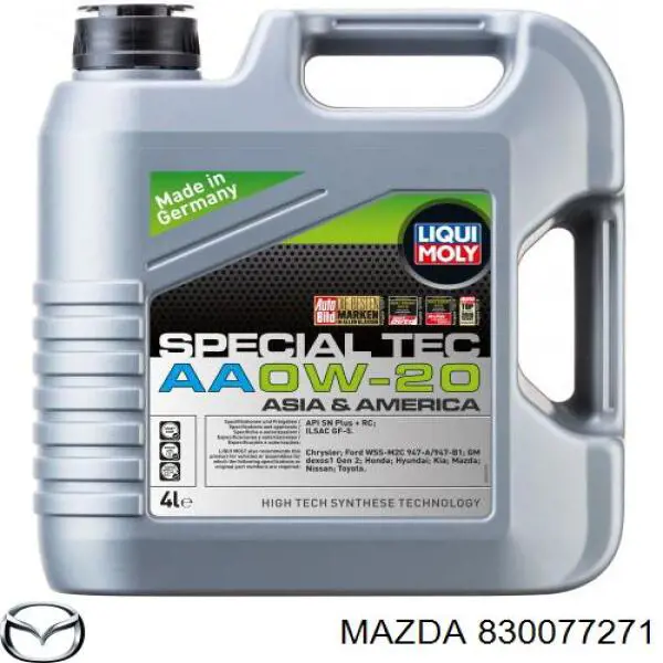830077271 Mazda Aceite