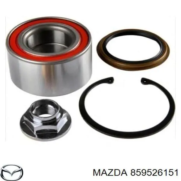 859526151 Mazda cojinete de rueda trasero