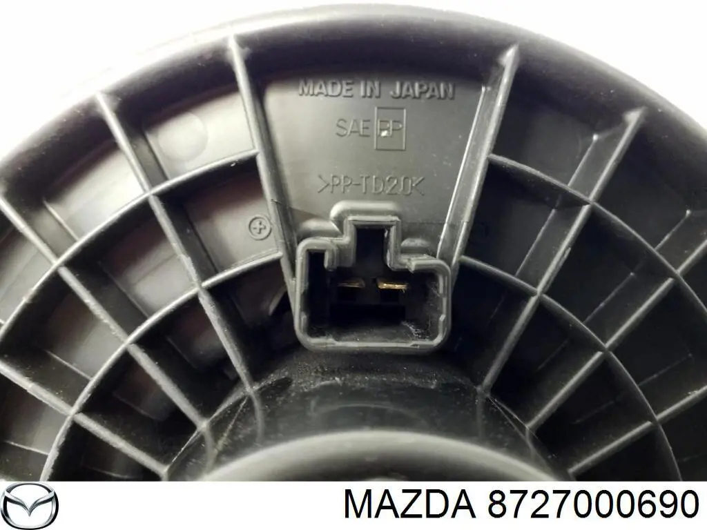 8727000690 Mazda motor eléctrico, ventilador habitáculo