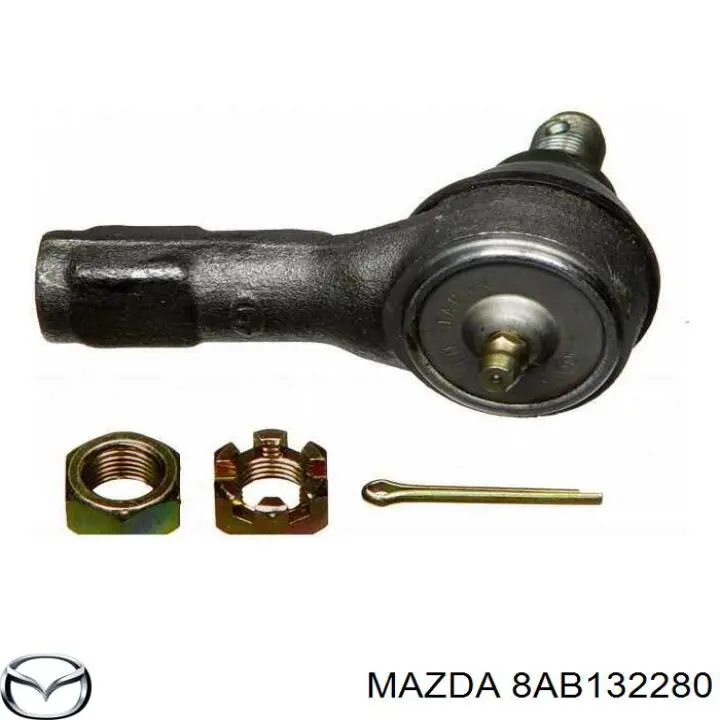 8AB132280 Mazda rótula barra de acoplamiento exterior