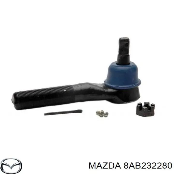 Rótula barra de acoplamiento exterior Mazda 323 BG