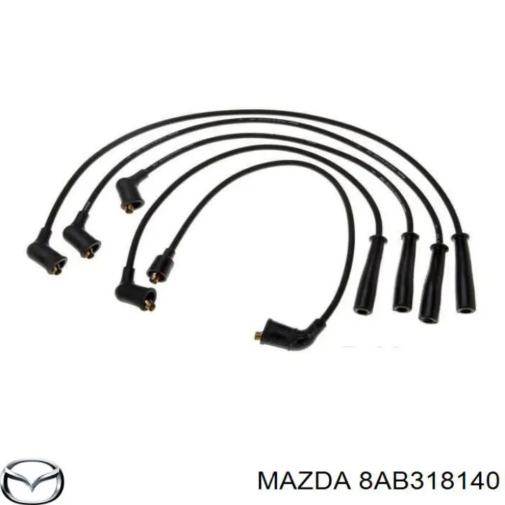 8AB318140 Mazda cables de bujías