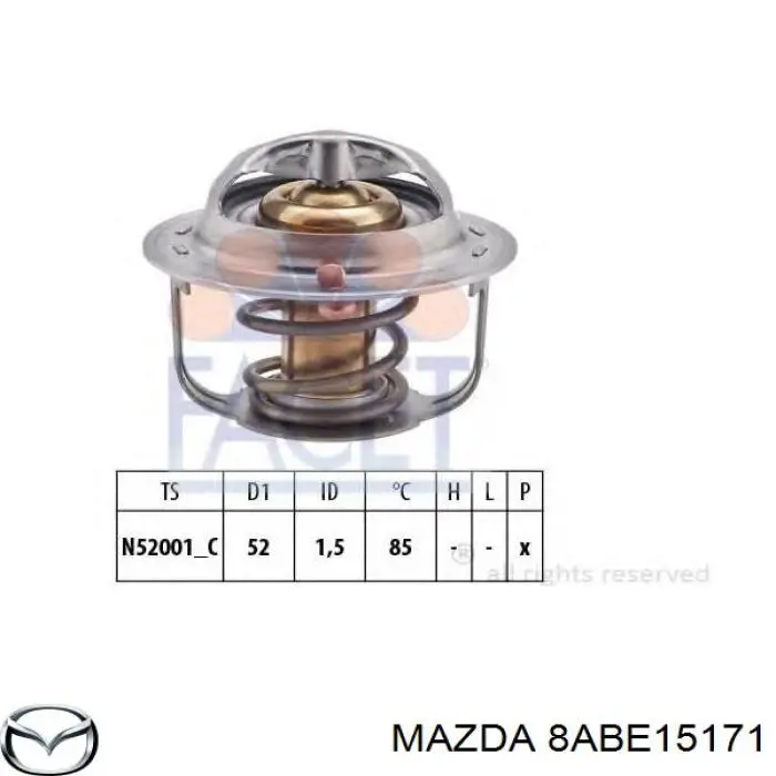 8ABE-15-171 Mazda termostato