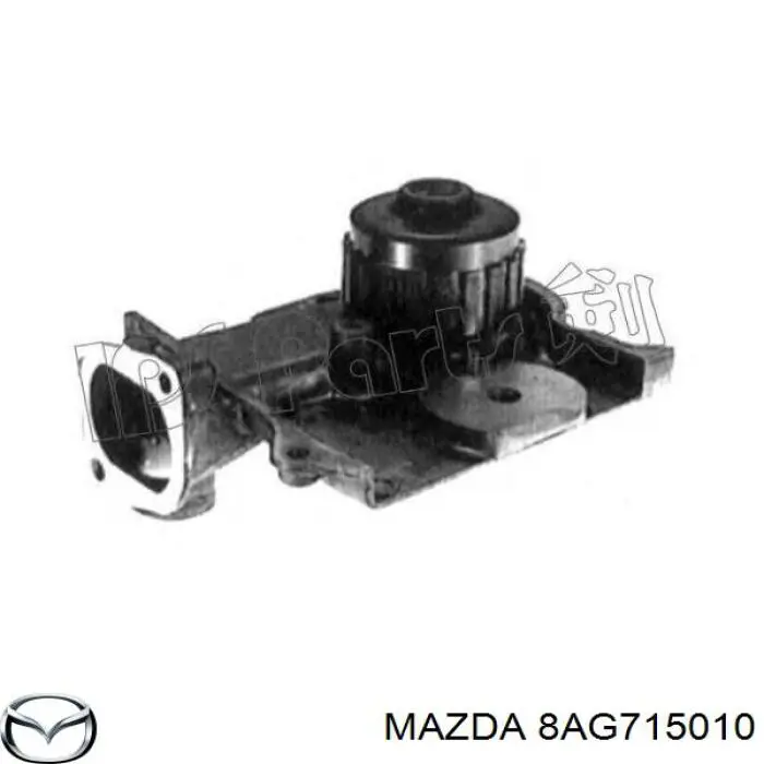 8AG715010A Mazda Bomba refrigerante coche