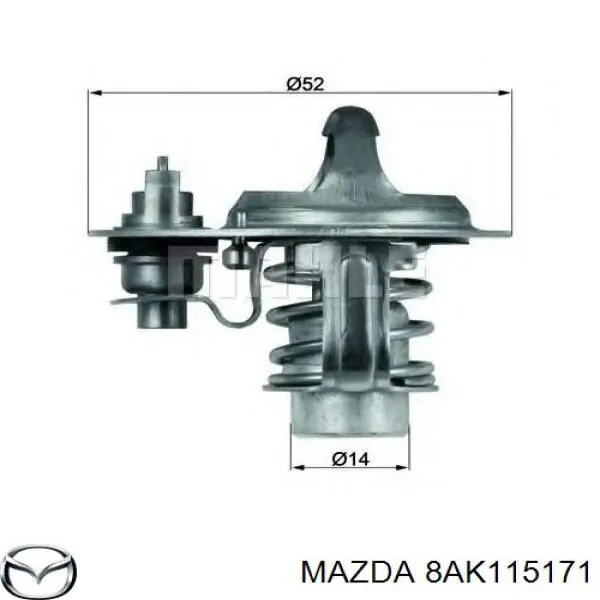 8AK1-15-171 Mazda termostato