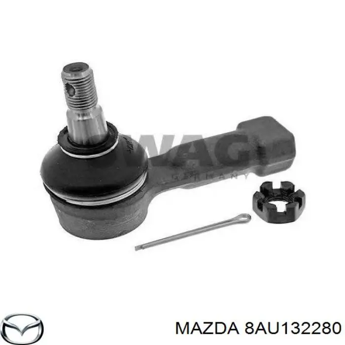 8AU132280 Mazda rótula barra de acoplamiento exterior