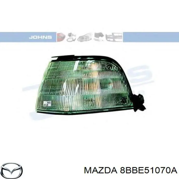 Luz de gálibo izquierda para Mazda 323 (BW)