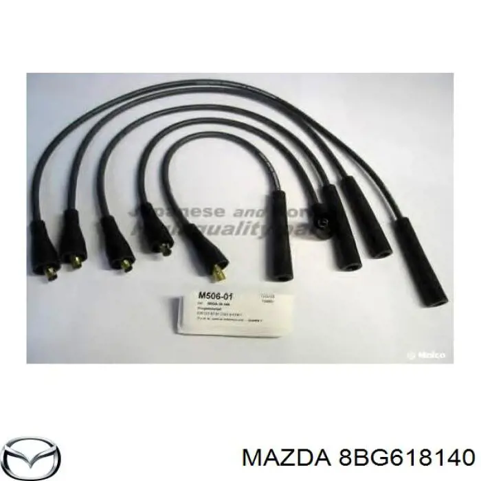8BG618140 Mazda cables de bujías