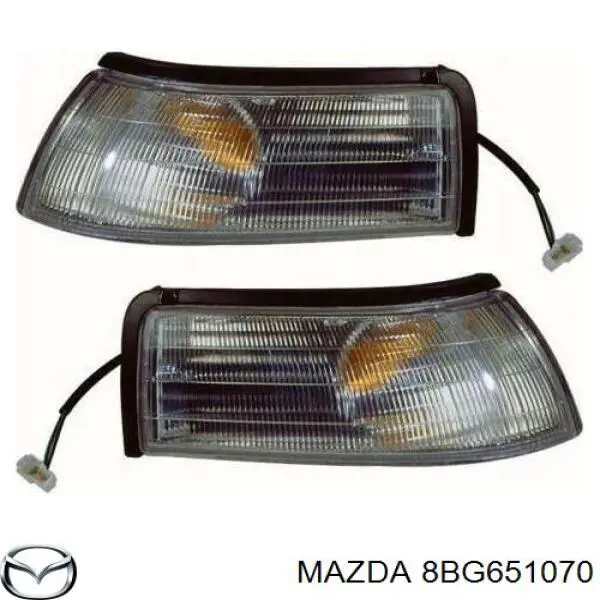 Intermitente izquierdo Mazda 8BG651070A precio, desde 21,16 EUR