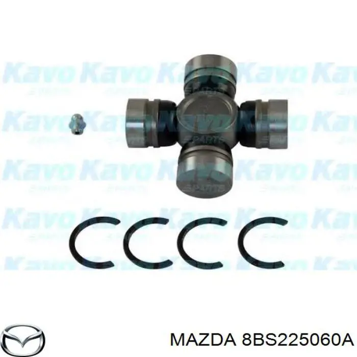 8BS225060A Mazda cruceta de árbol de cardán trasero