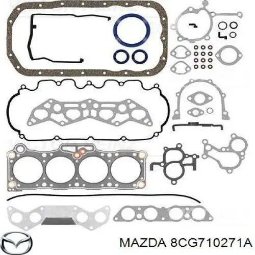 Kit completo de juntas Mazda 8CG710271 precio, desde 149,62 EUR