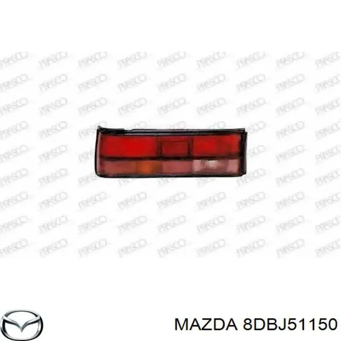 Piloto trasero derecho para Mazda 323 III BF