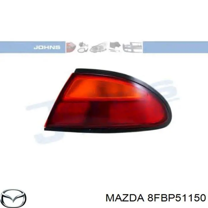  Piloto trasero derecho Mazda 323 