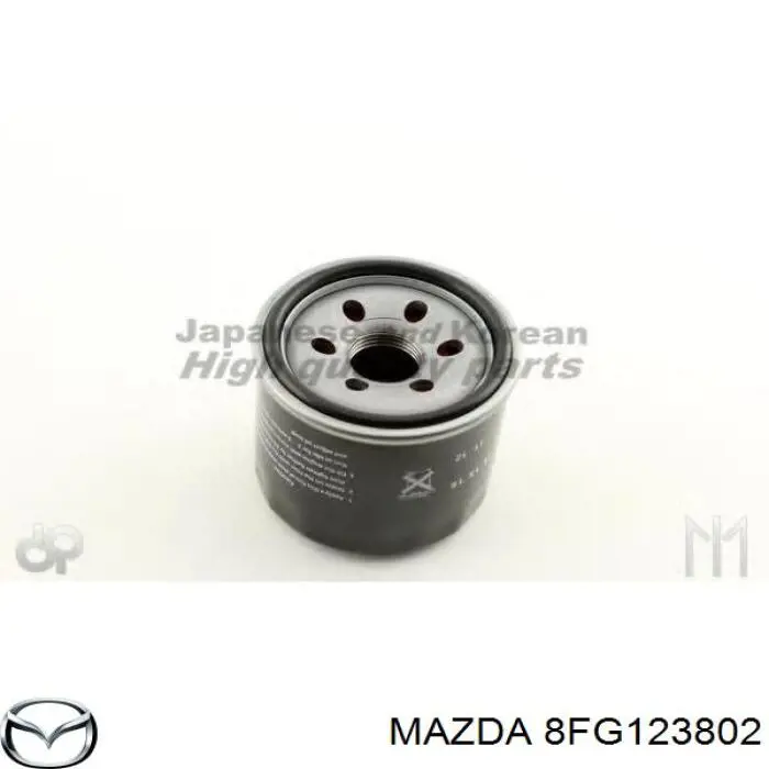 8FG123802 Mazda filtro de aceite