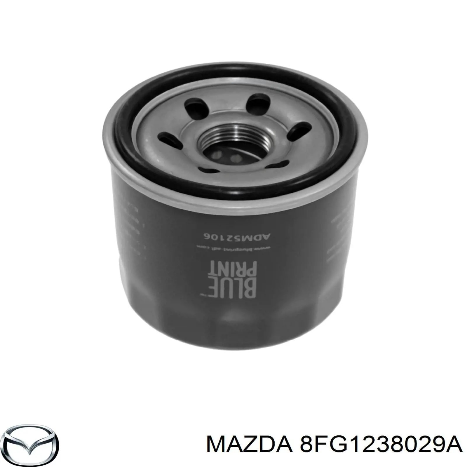 8FG1238029A Mazda filtro de aceite