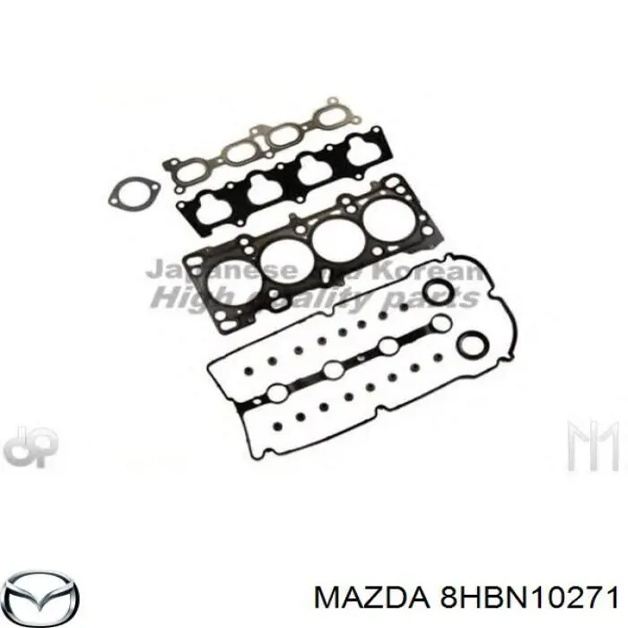 8HBN10271 Mazda juego de juntas de motor, completo