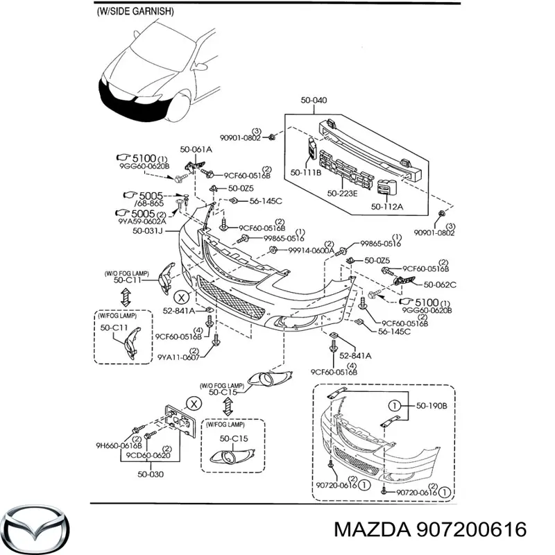 Comprar 907200616 Mazda 