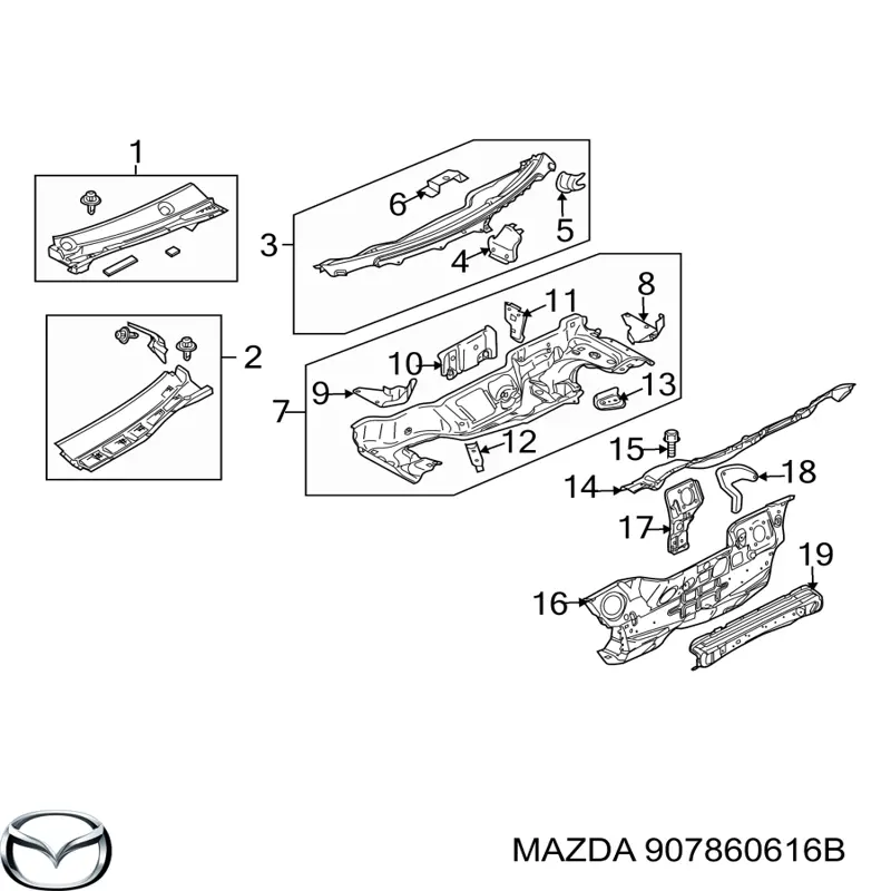 907860616B Mazda