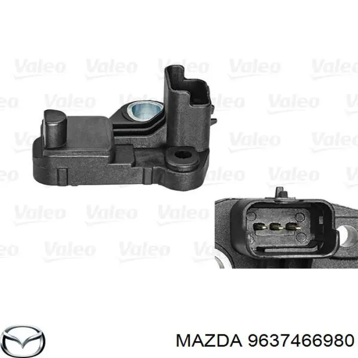 Sensor de posición del cigüeñal Citroen Berlingo B9