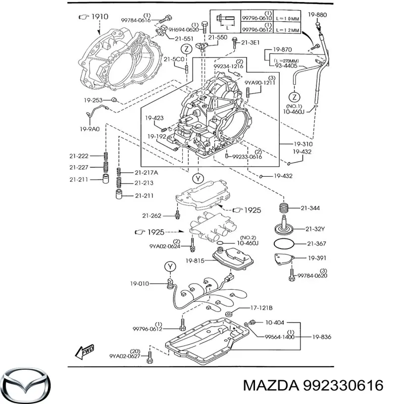  Mazda 992330616 precio, desde  