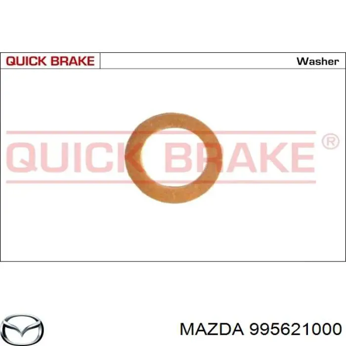 06035886 Chrysler manguera de freno de sellado de arandela