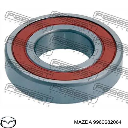 9960682064 Mazda Soporte de rodamiento intermedio del semieje delantero