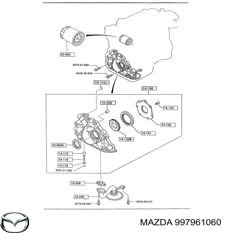  Mazda 997961060 precio, desde  