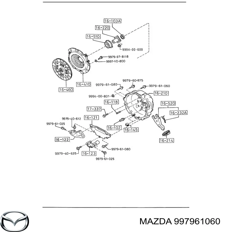 Comprar 997961060 Mazda 
