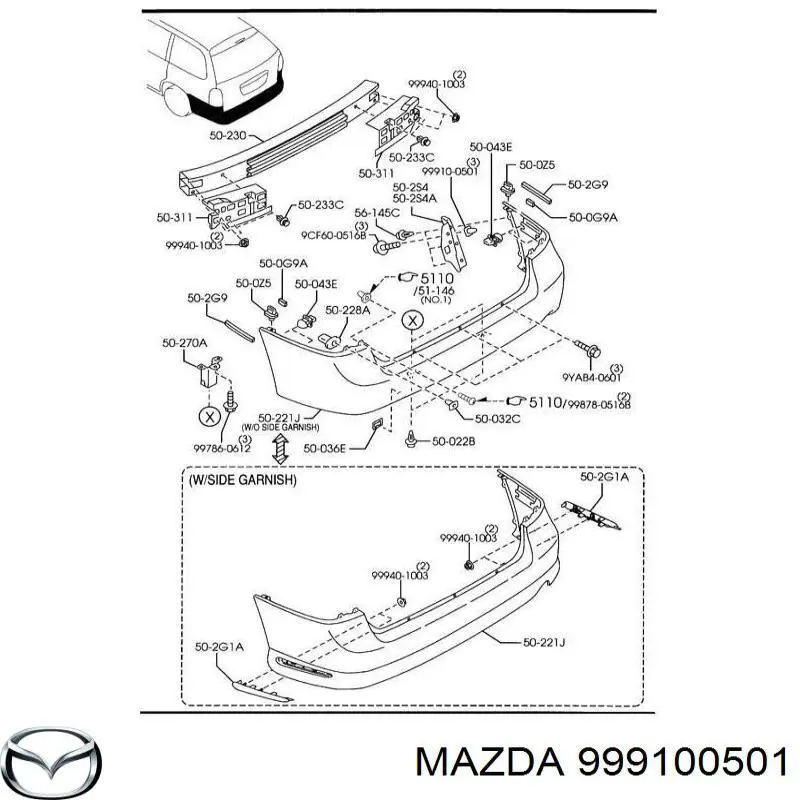 999100501 Mazda