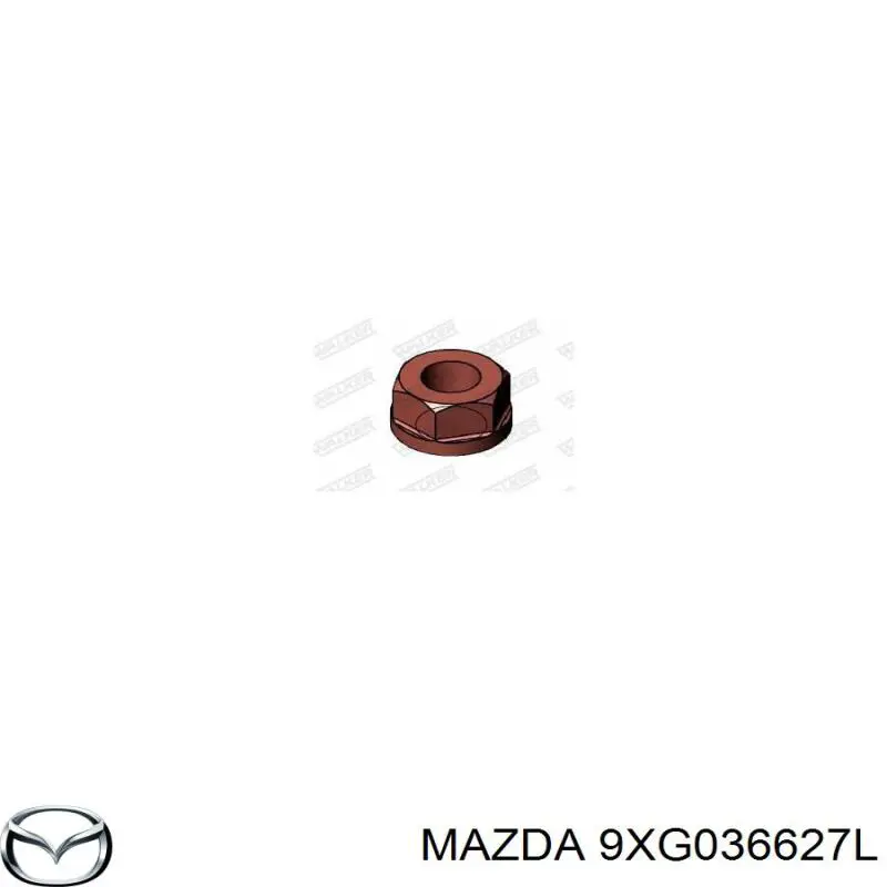 Tuerca del colector de escape Mazda 9XG036627L precio, desde 2,01 EUR
