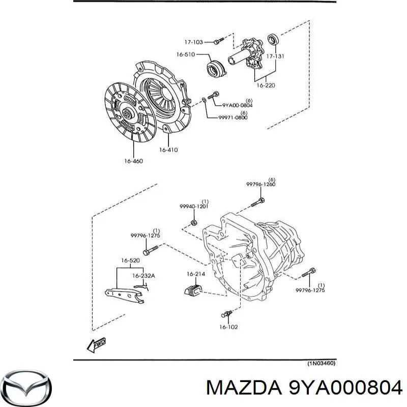 9YA000804 Mazda