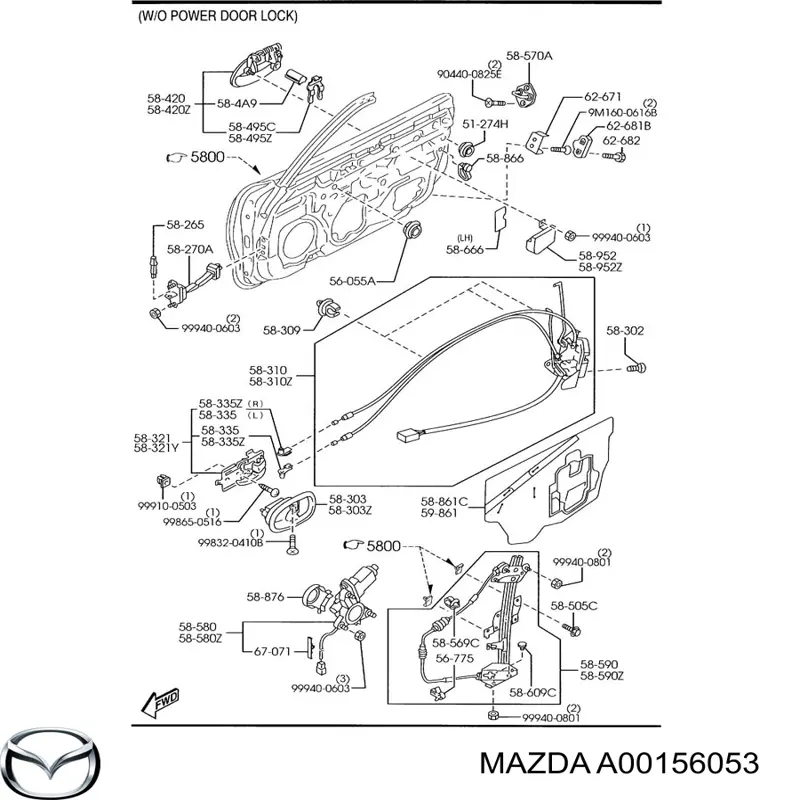 Comprar A00156053 Mazda 