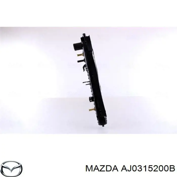 AJ0315200B Mazda radiador