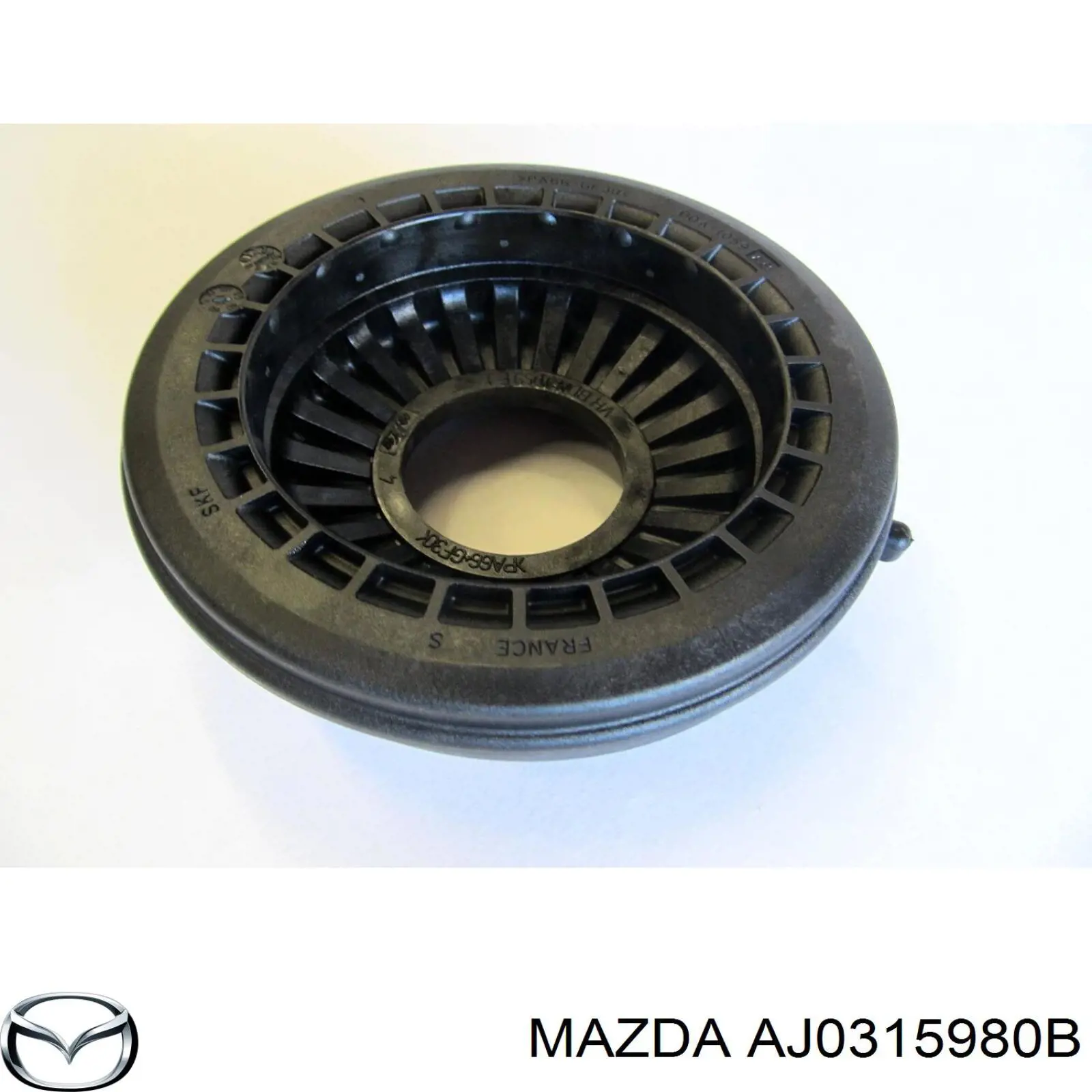 AJ0315980B Mazda tensor de correa, correa poli v
