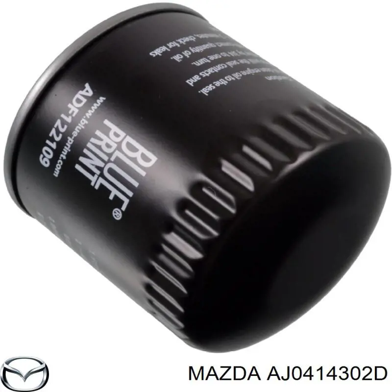 AJ0414302D Mazda filtro de aceite
