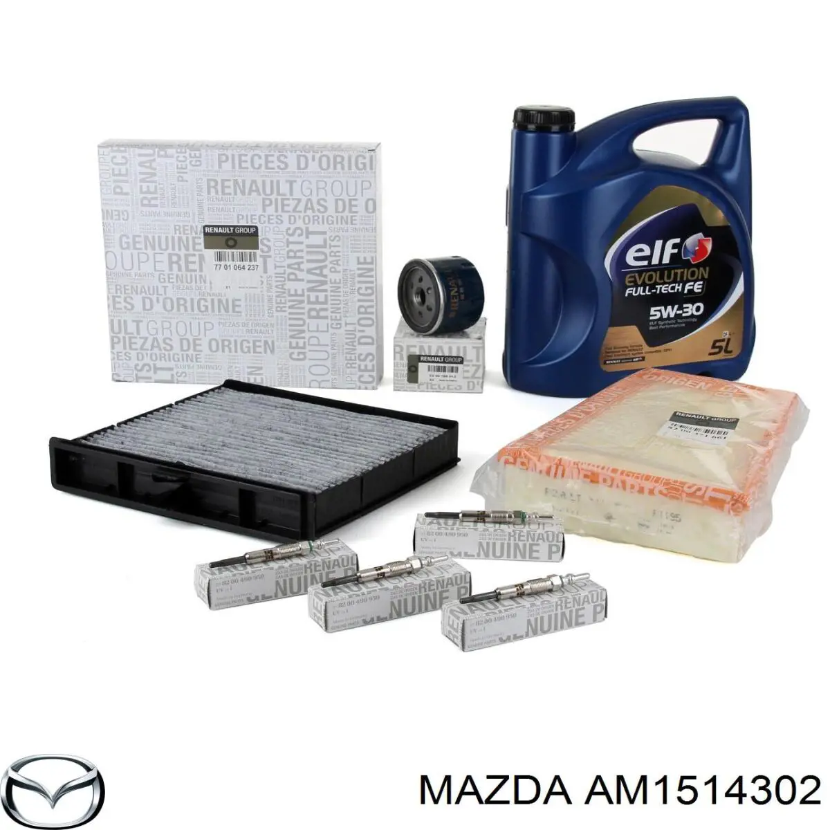 Filtro de aceite Renault Megane 1 LA0, LA1