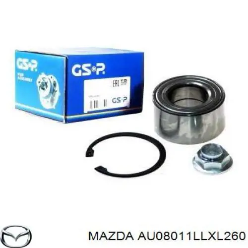 AU08011LLXL260 Mazda cojinete de rueda delantero