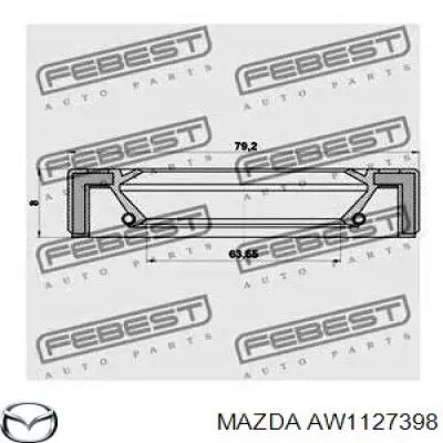 Comprar AW1127398 Mazda Retén del semieje delantero derecho