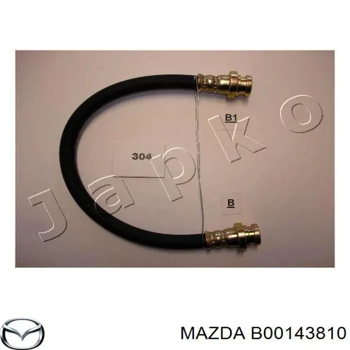 B00143810 Mazda Manguera de freno trasera