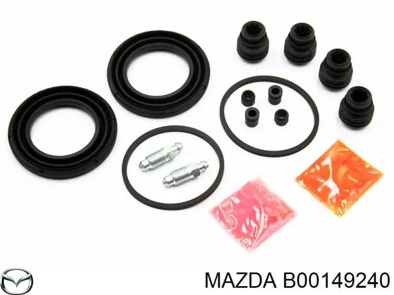B001-49-240 Mazda juego de reparación, pinza de freno delantero