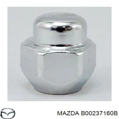 B00237160B Mazda tuerca de rueda