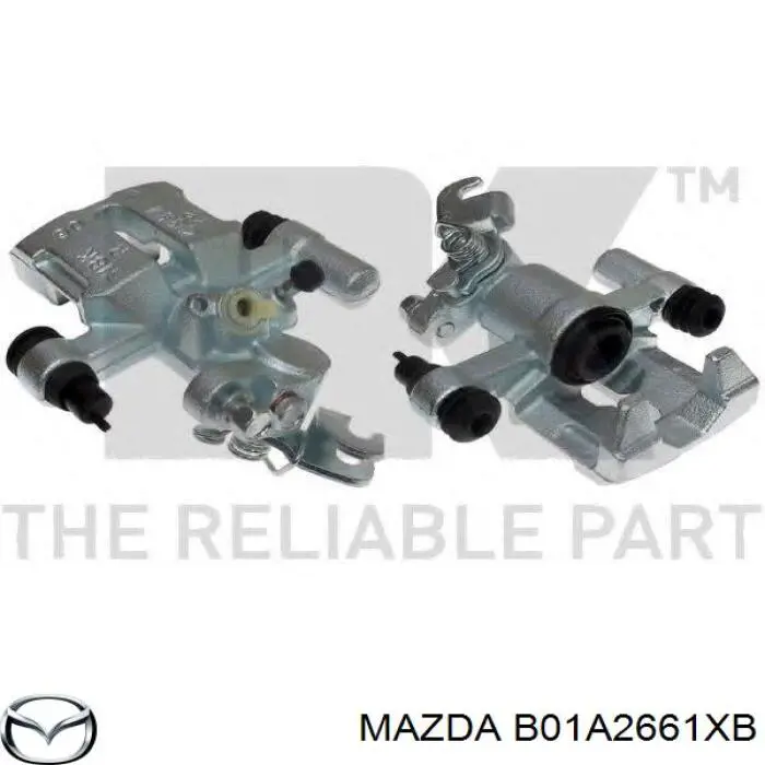 Pinza de freno trasera izquierda para Mazda RX-8 (SE)