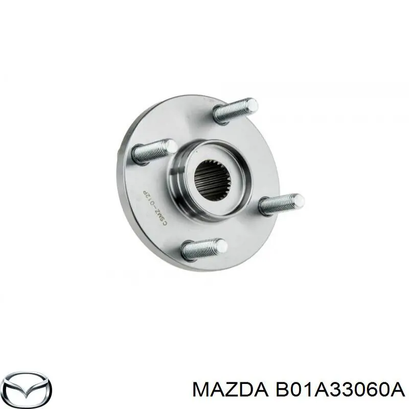 Buje de rueda delantero B01A33060A Mazda