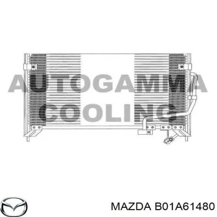 Comprar B01A61480 Mazda Condensador de aire acondicionado
