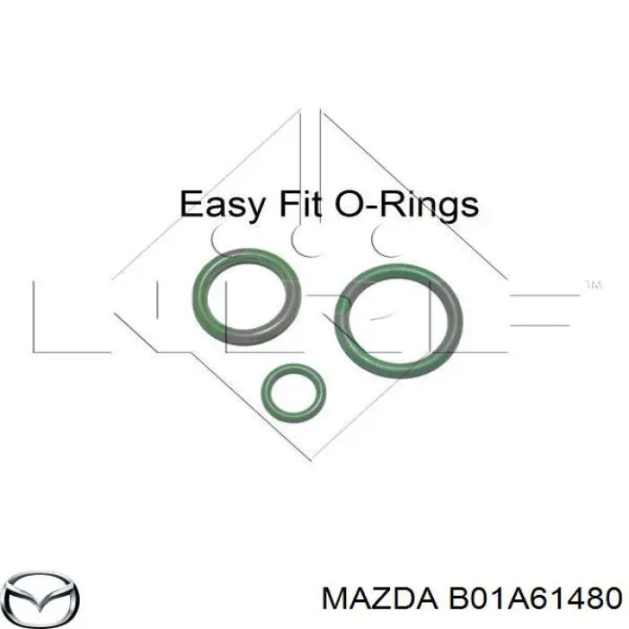 Aire acondicionado capacitor Mazda B01A61480 precio, desde 93,49 EUR