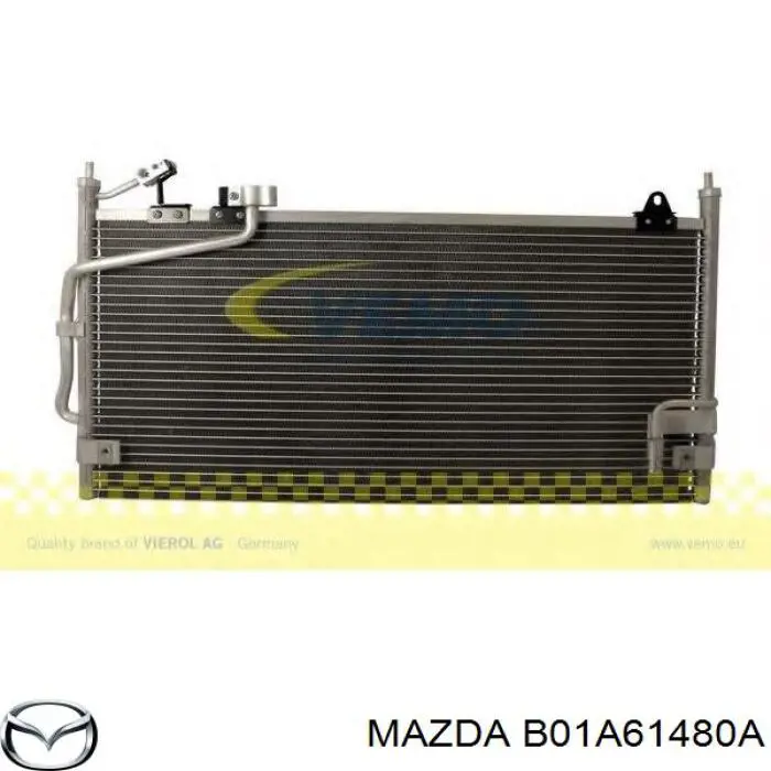 B01A61480A Mazda condensador aire acondicionado
