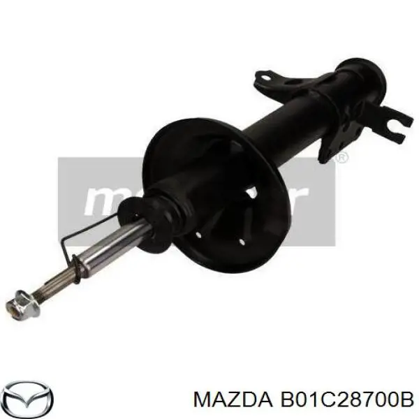 B01C28700B Mazda amortiguador trasero derecho