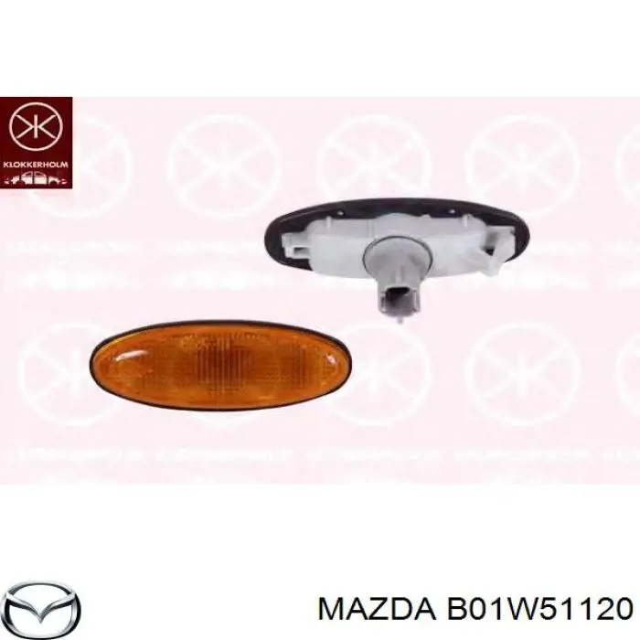 Luz intermitente guardabarros para Mazda Demio (DW)